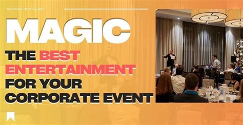 Trickster for event entertainment corporate magic